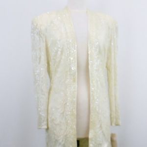 Jasdee Vintage Jacket Hand Work Bead & Sequins